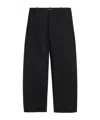 Jacquemus Belt-loop Casual Pants In Black