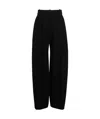 Jacquemus Le Pantalon Paseo Tech Wide Pants In Black