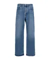 Jacquemus Straight Leg Denim Trousers In Blue