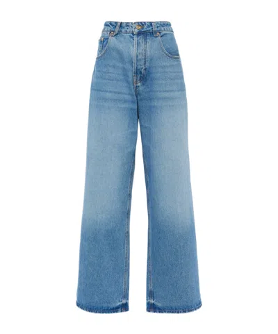 Jacquemus Belt Loop Jeans In Brown