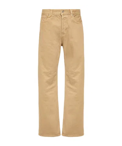 Jacquemus Belt Loop Jeans In Animal Print