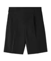 Jacquemus Belt Loop Shorts In Black