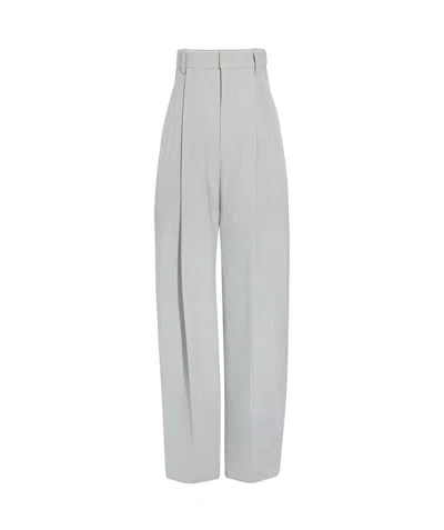 Jacquemus Belt-loop Suit Pants In Gray