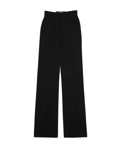 Jacquemus Le Pantalon Sauge In Black