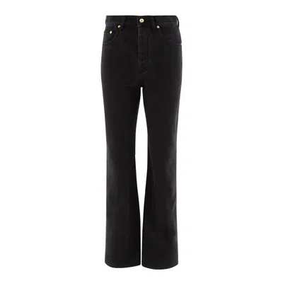 Jacquemus Belt-loop Jeans In Black