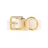 Jacquemus La Ceinture Regalo Leather Belt In Neutrals