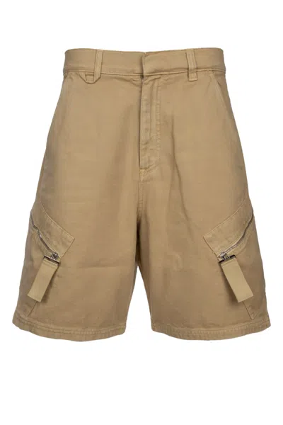 Jacquemus Marrone Shorts In Neutrals
