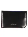 Jacquemus Bifold Card Holder With Logo In Blue