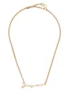 Jacquemus La Chaine Accessories In Gold