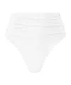 Jacquemus The Drapeado Bikini Bottoms In White