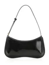 Jacquemus Versatile Shoulder Bag Adjustable Strap Smooth Finish In Black