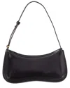Jacquemus Versatile Shoulder Bag Adjustable Strap Smooth Finish In Black