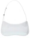 Jacquemus Bisou Leather Hobo Bag In White