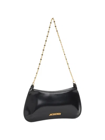 JACQUEMUS BISOU LOGO-DETAIL SHOULDER BAG