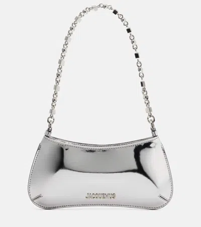 JACQUEMUS BISOU SMALL MIRRORED SHOULDER BAG