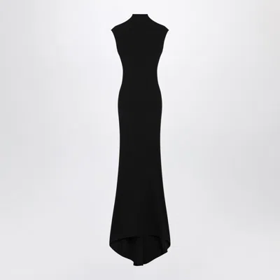Jacquemus Black Alba Dress With Ruching