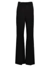 Jacquemus Apollo High-waist Flared Pants In Black