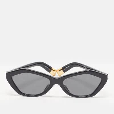 Pre-owned Jacquemus Black Bambino Jac/42/1 Cat Eye Sunglasses