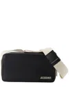Jacquemus Black Calfskin Le Cuerda Horizontal In Black