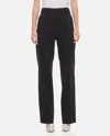 Jacquemus Camargue Wide-leg Tailored Trousers In Black
