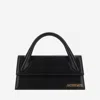 Jacquemus Elegant Black Leather Handbag