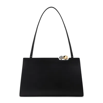 Jacquemus Black Cotton Handbag