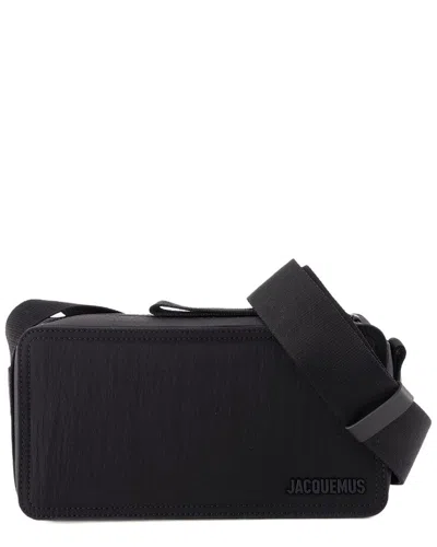 Jacquemus Black Cotton Le Cuerda Horizontal Crossbody