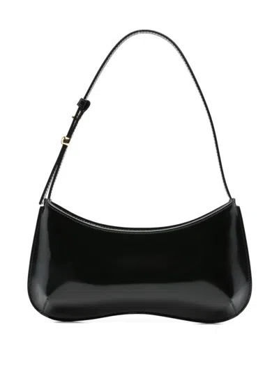 JACQUEMUS JACQUEMUS BLACK COTTON SHOULDER BAG