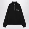 Jacquemus Grog Grain Zip-neck Sweatshirt