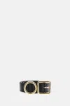 Jacquemus Le Ceinture Regalo Leather Belt In Black