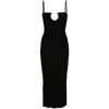 Jacquemus The Sierra Dress With Straps In Gold