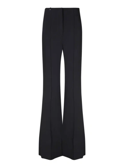 JACQUEMUS JACQUEMUS BLACK FLARED TROUSERS