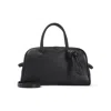 Jacquemus Small Turismo Grained Leather Top Handle Bag In Black