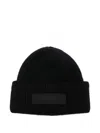 Jacquemus Gros Grain Wool Hat In Black