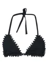 Jacquemus Triangle Bikini Top Le Haut De Maillot In White