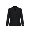 Jacquemus Single-breasted Wool Blazer In Black