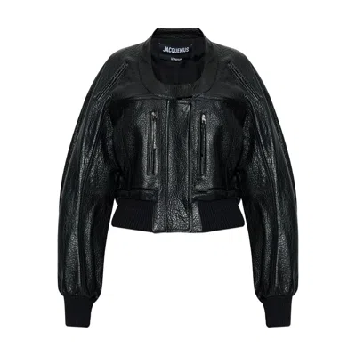 JACQUEMUS JACQUEMUS BLACK JACKETS WOMEN