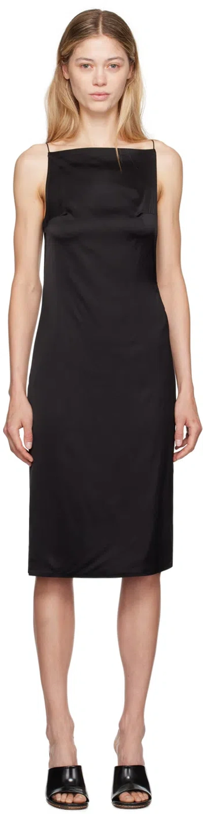 Jacquemus Women La Robe Spoglio Dress In Black