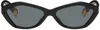 JACQUEMUS BLACK LA CASA 'LES LUNETTES BAMBINO' SUNGLASSES