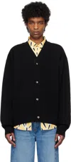 Jacquemus Men's Cardigan Boutonne In Black