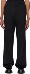 Jacquemus Black La Casa 'the Melo' Trousers In 990 Black