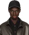 Jacquemus Black La Casa 'the Ovalie' Cap In 990 Black