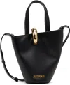 Jacquemus Black The Small Bambola Bucket Bag In Black