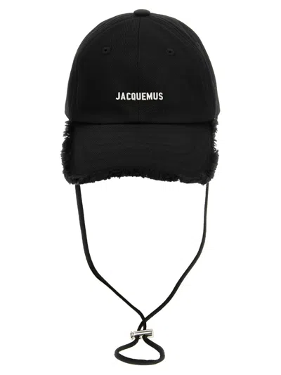 Jacquemus Black La Casquette Artichaut Hat