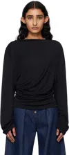 Jacquemus The Croisière Top In 990 Black