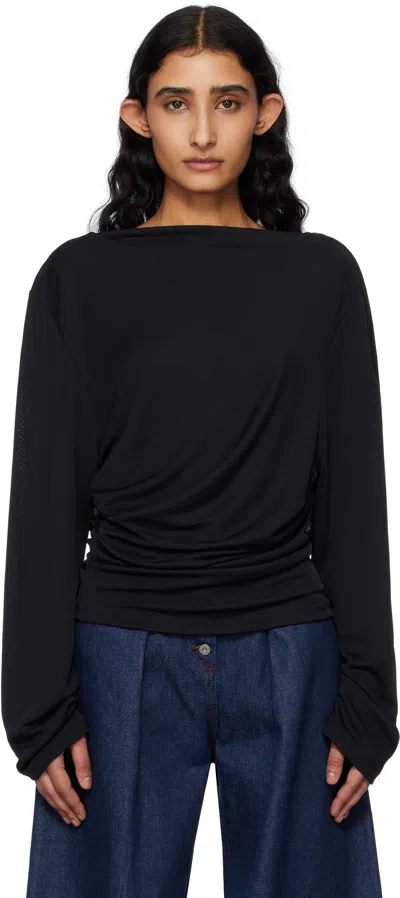 Jacquemus The Croisière Top In Noir