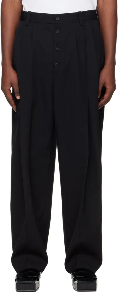 Jacquemus Black La Croisière 'the Fernando' Trousers
