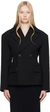 Jacquemus Black La Croisière 'the Norma' Blazer