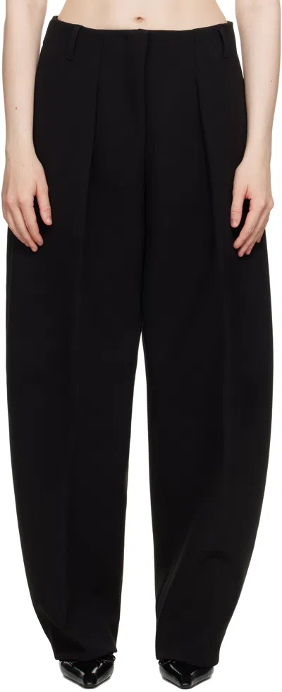 Jacquemus Black La Croisière 'the Ovalo' Trousers