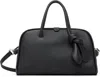 Jacquemus The Turismo Large Leather Shoulder Bag In Black